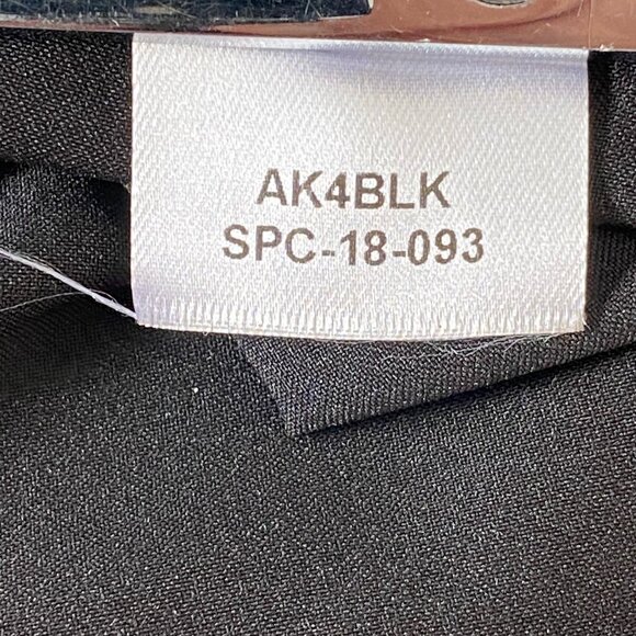 MM Lafleur Black Midi Dress with Sleek Silhouette 10 - Picture 12 of 13